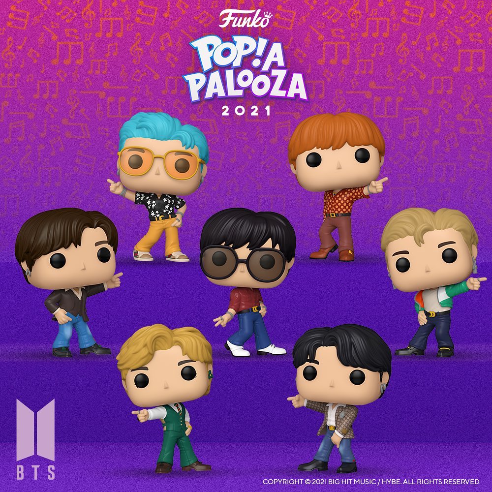 BTS returns to POP for Palooza 2021 | POP! Figures