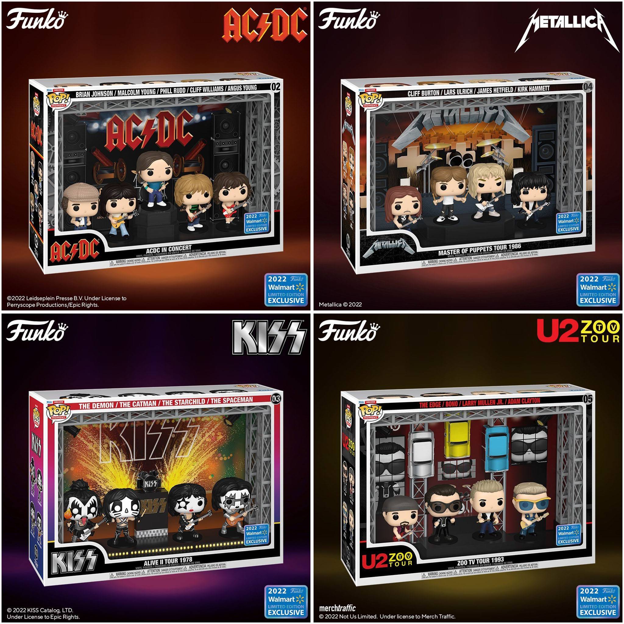 All the Funko POP Metallica figures