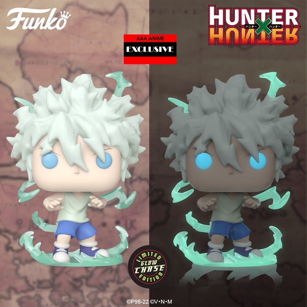 The Killua Zoldyck (HxH) Funko POP in two versions