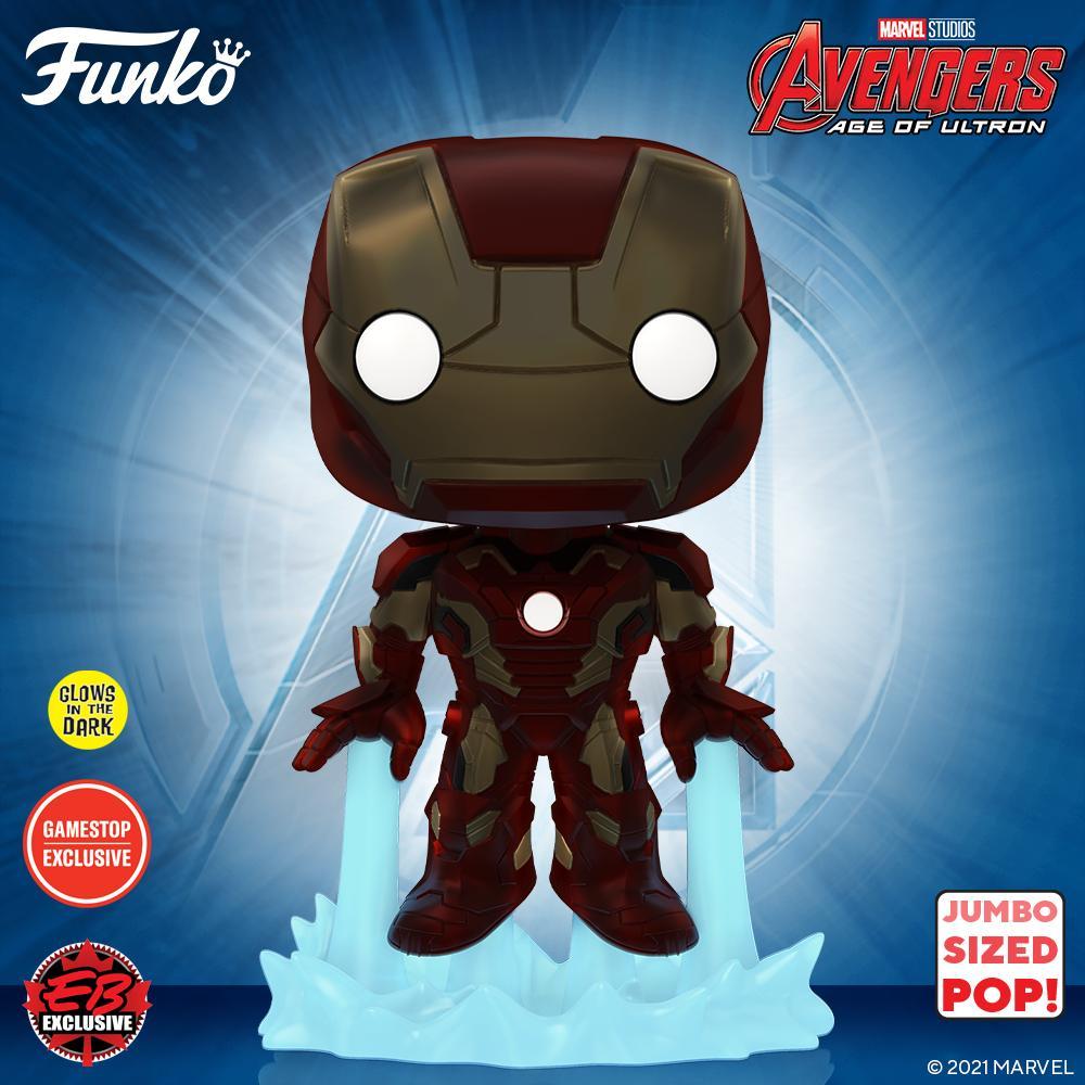 Iron Man lands in Supersized POP and GITD