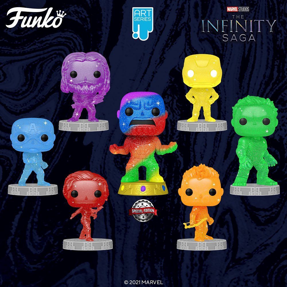 New Avengers Art Series POP (and Thanos)