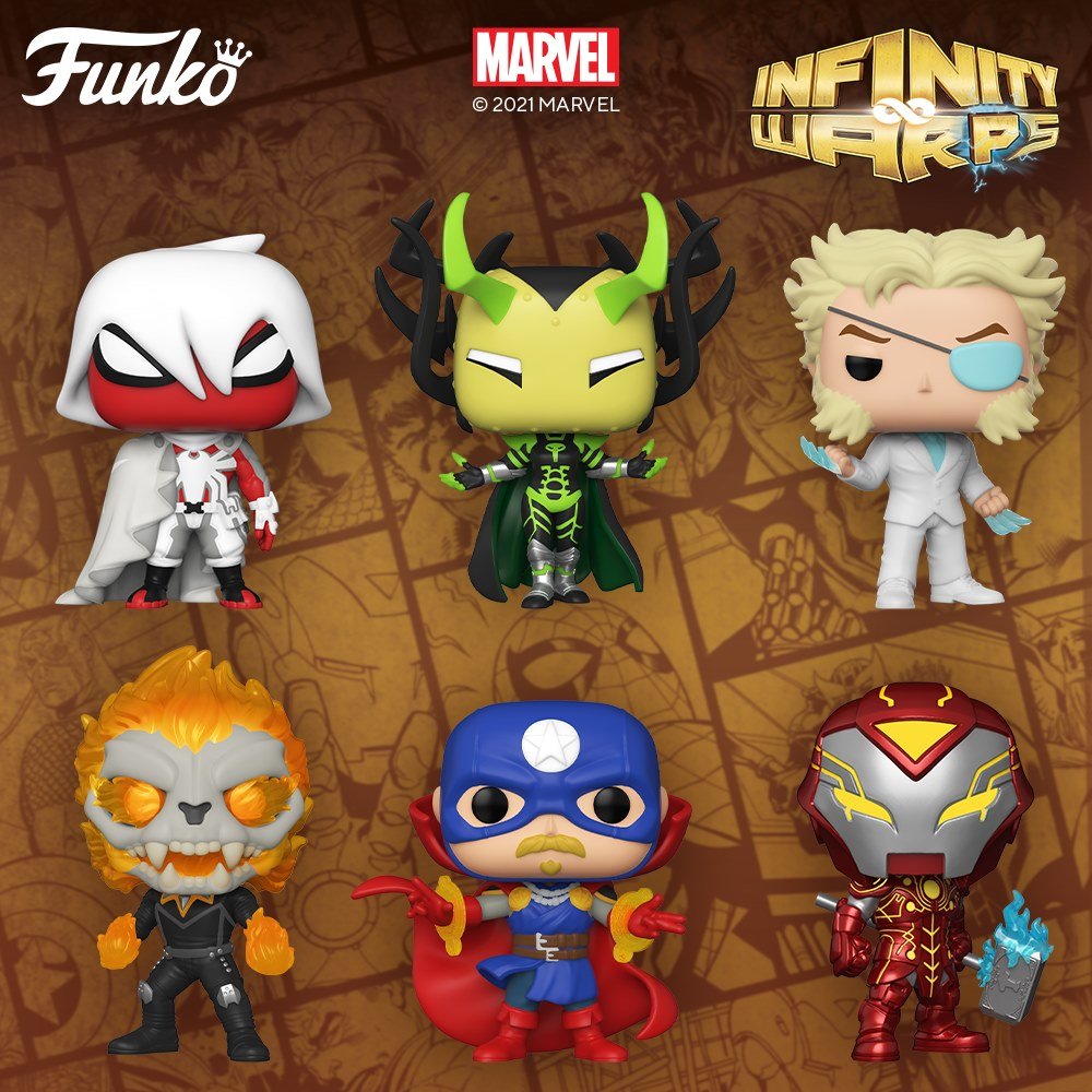 Tsunami of POP Marvel Infinity Warps