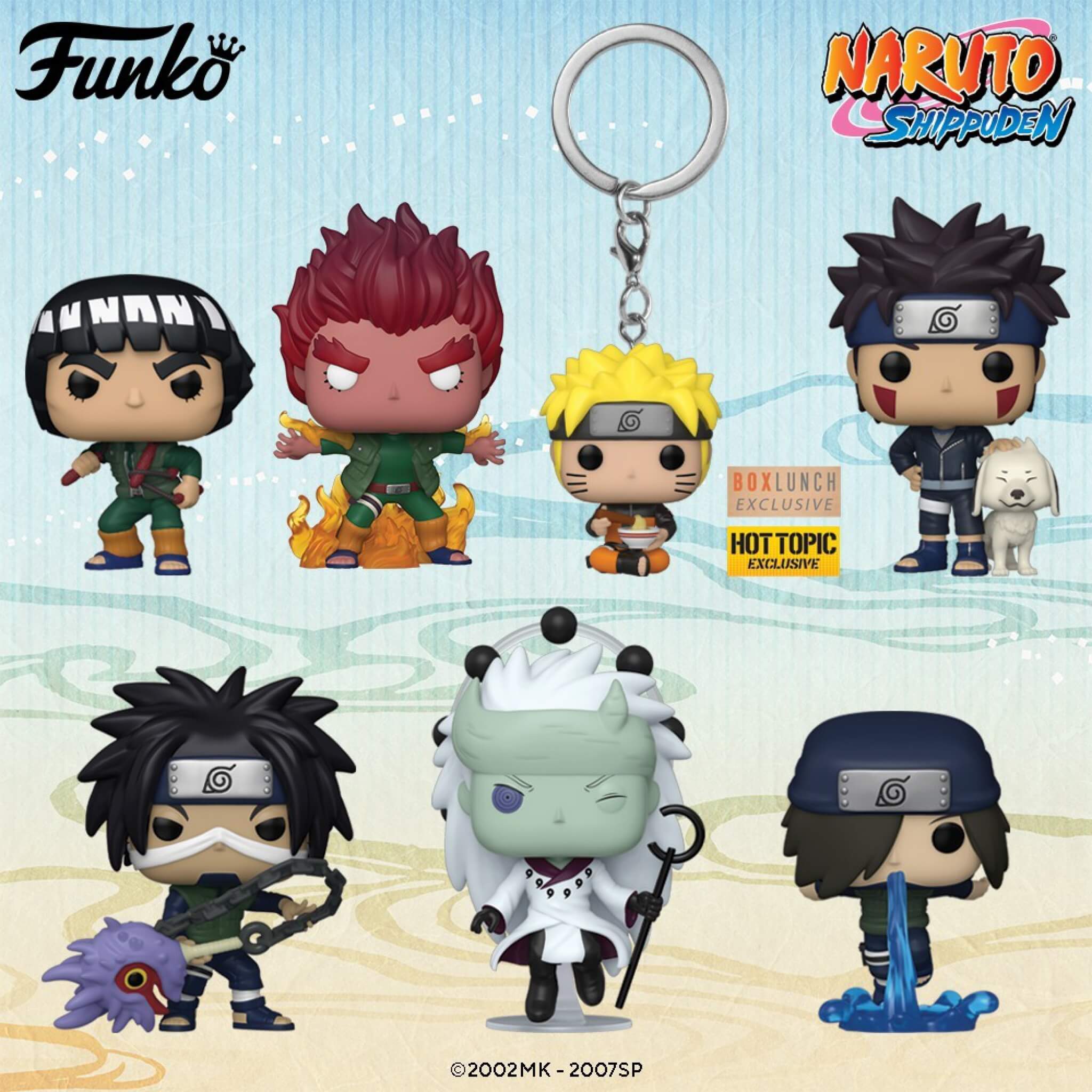 All the Funko POP Naruto Shippuden figures