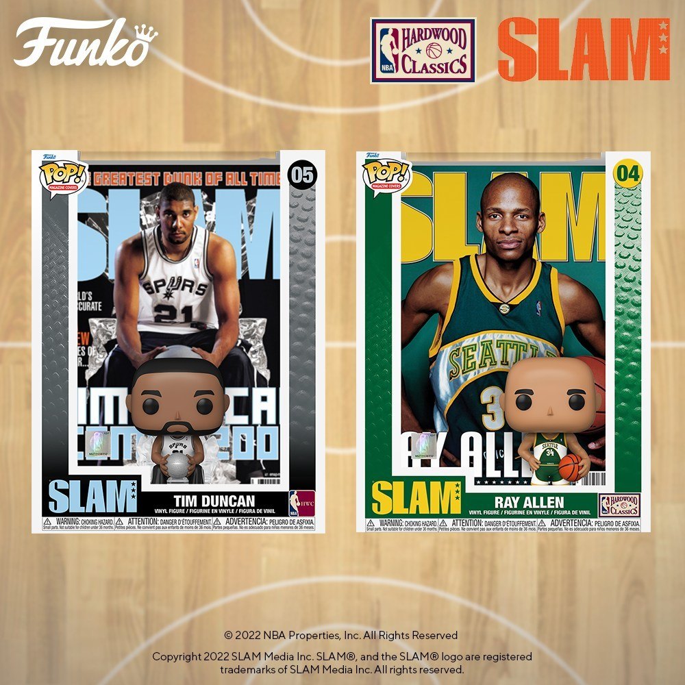 Wave of NBA Funko POP Magazine Covers