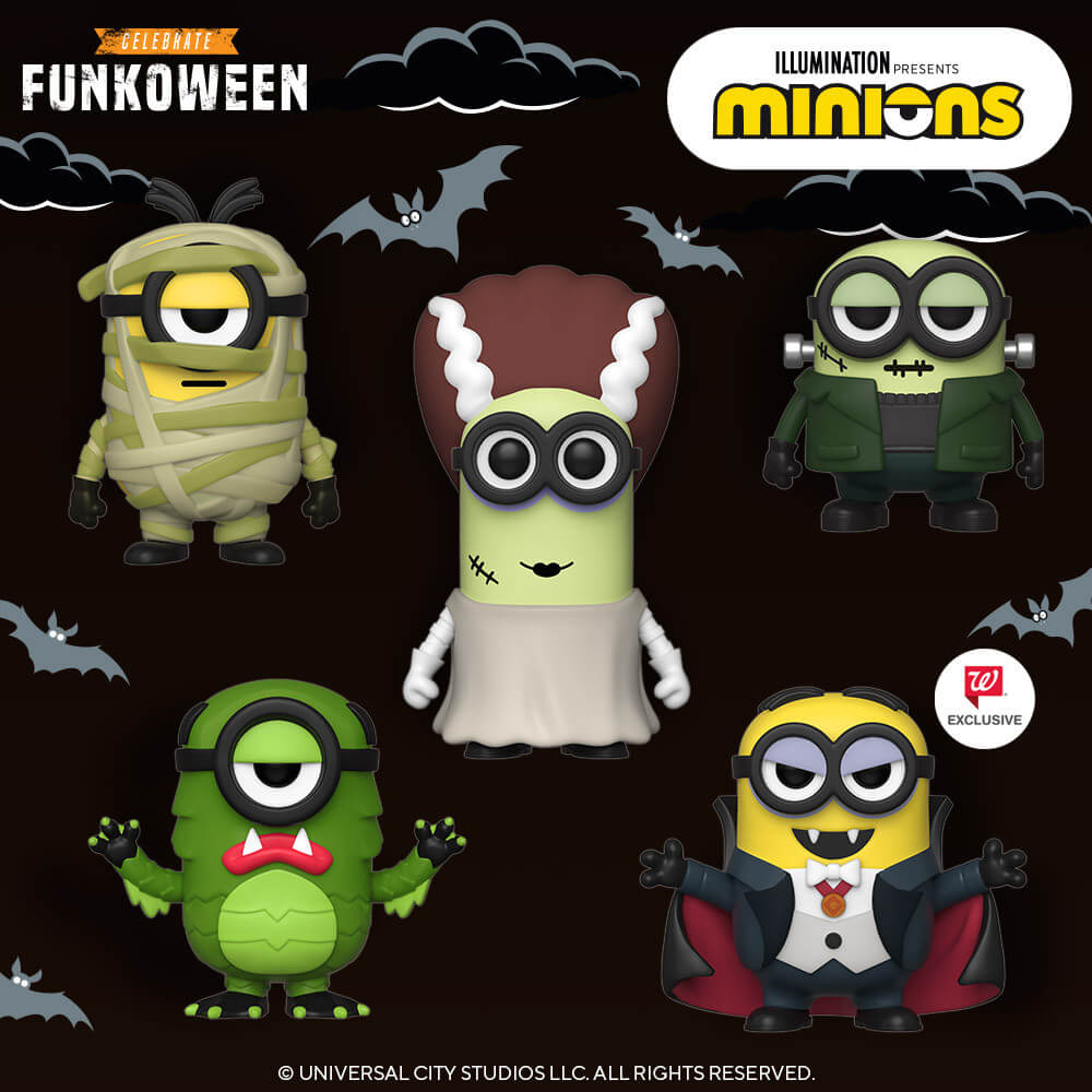 New POP figures of Minions for Funkoween