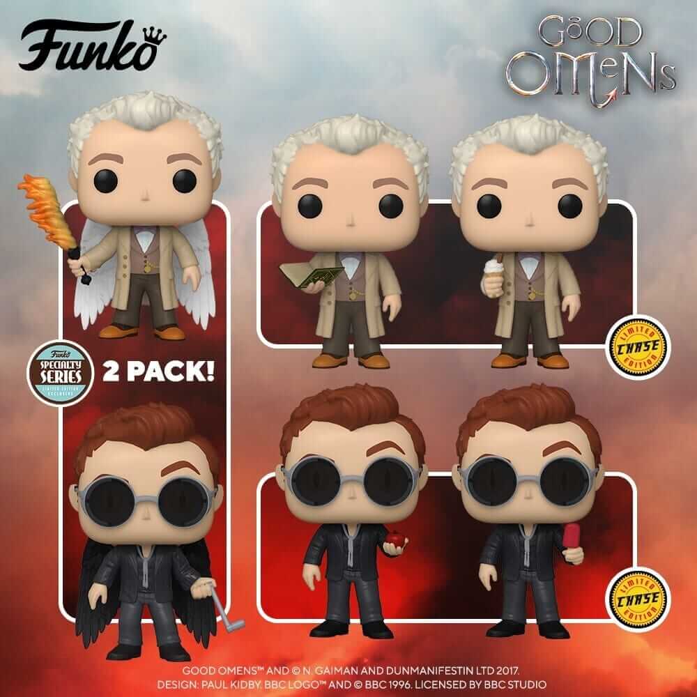 good omens funko pop グッド・オーメンズ ファンコ - フィギュア