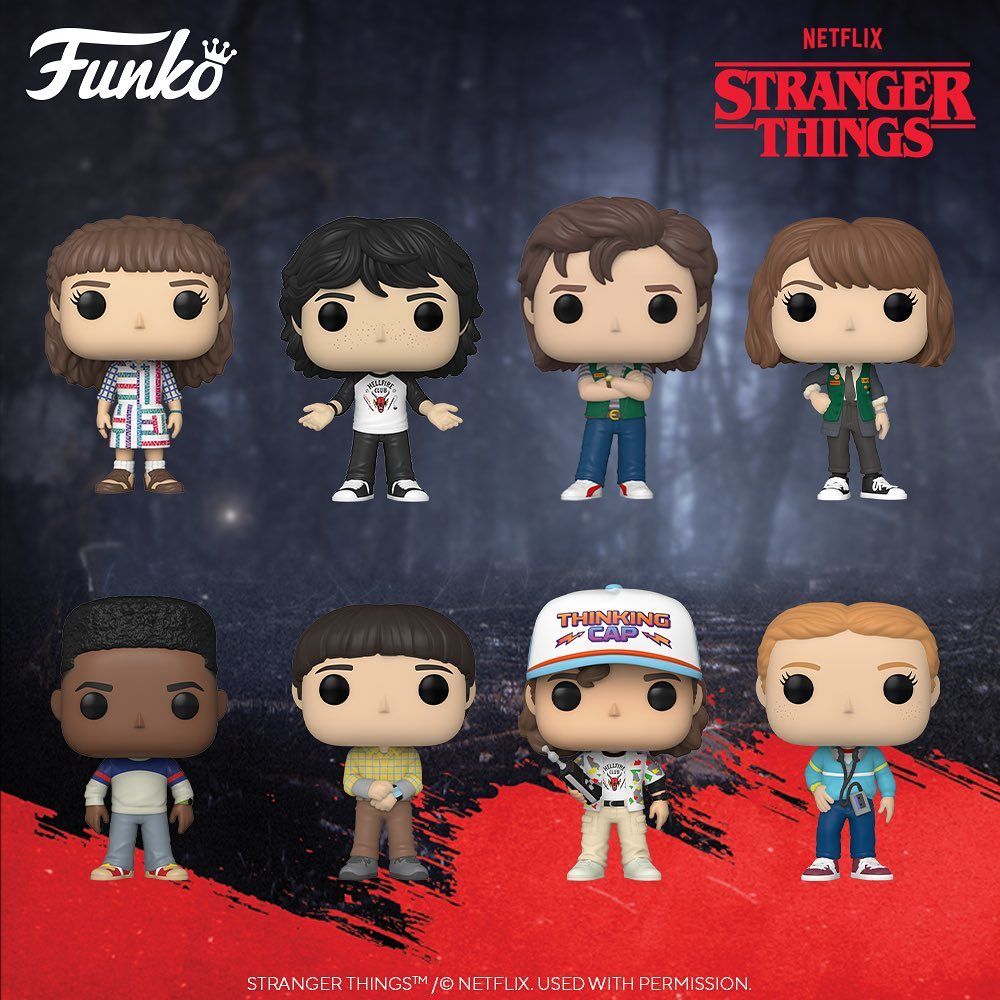 14 POP figures from Stranger Things season 4 are available