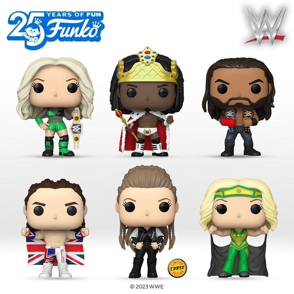 New 2023 wave of WWE POP with 6 figures
