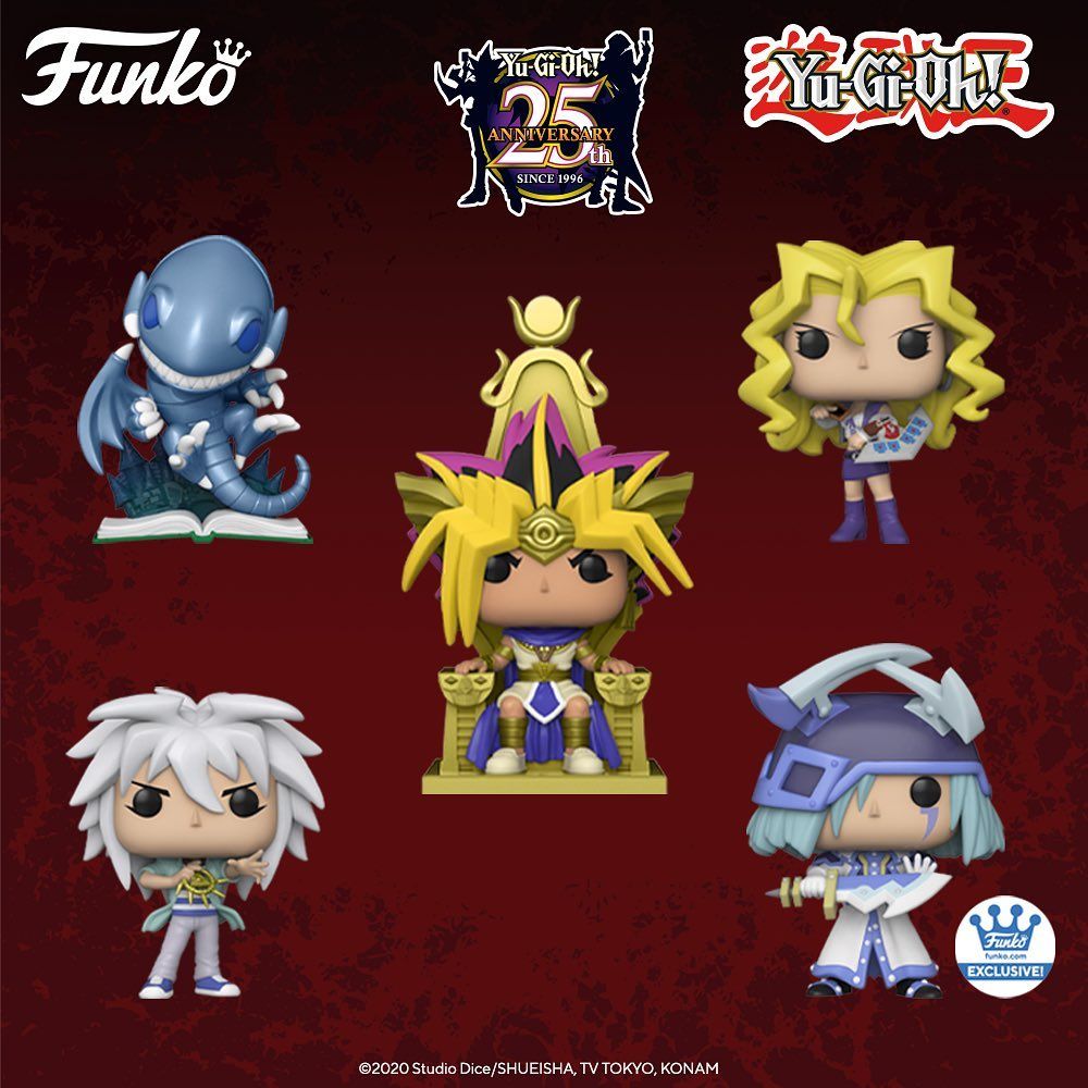 8 new Funko POP for the 25th anniversary of Yu-Gi-Oh!