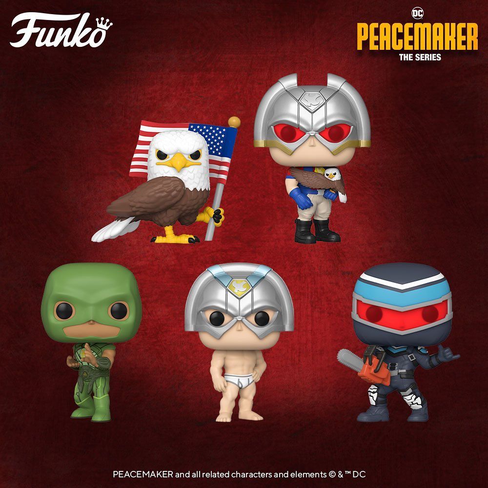 The Peacemaker series comes to Funko POP