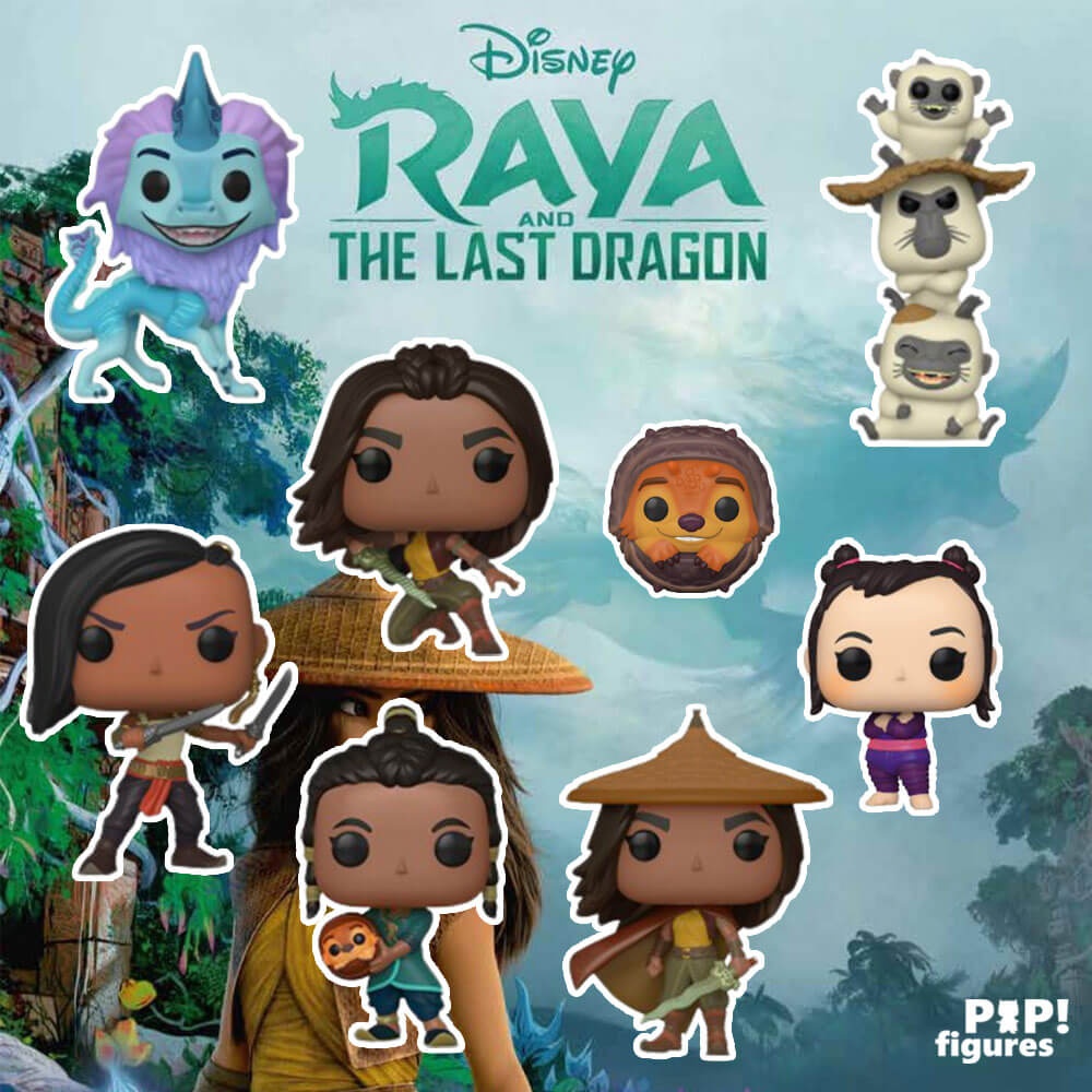 Raya's first POPs and the Last Dragon (Disney)