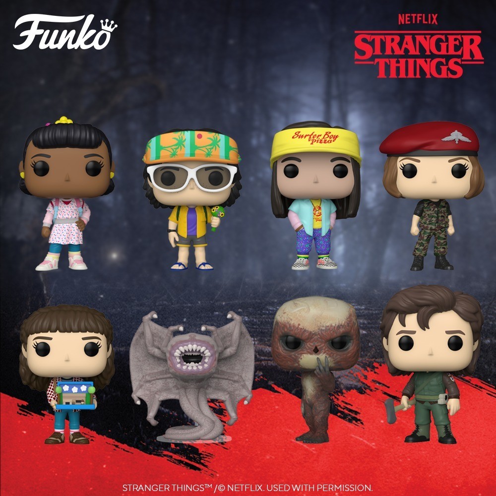 Second wave of POPs for Stranger Things season 4