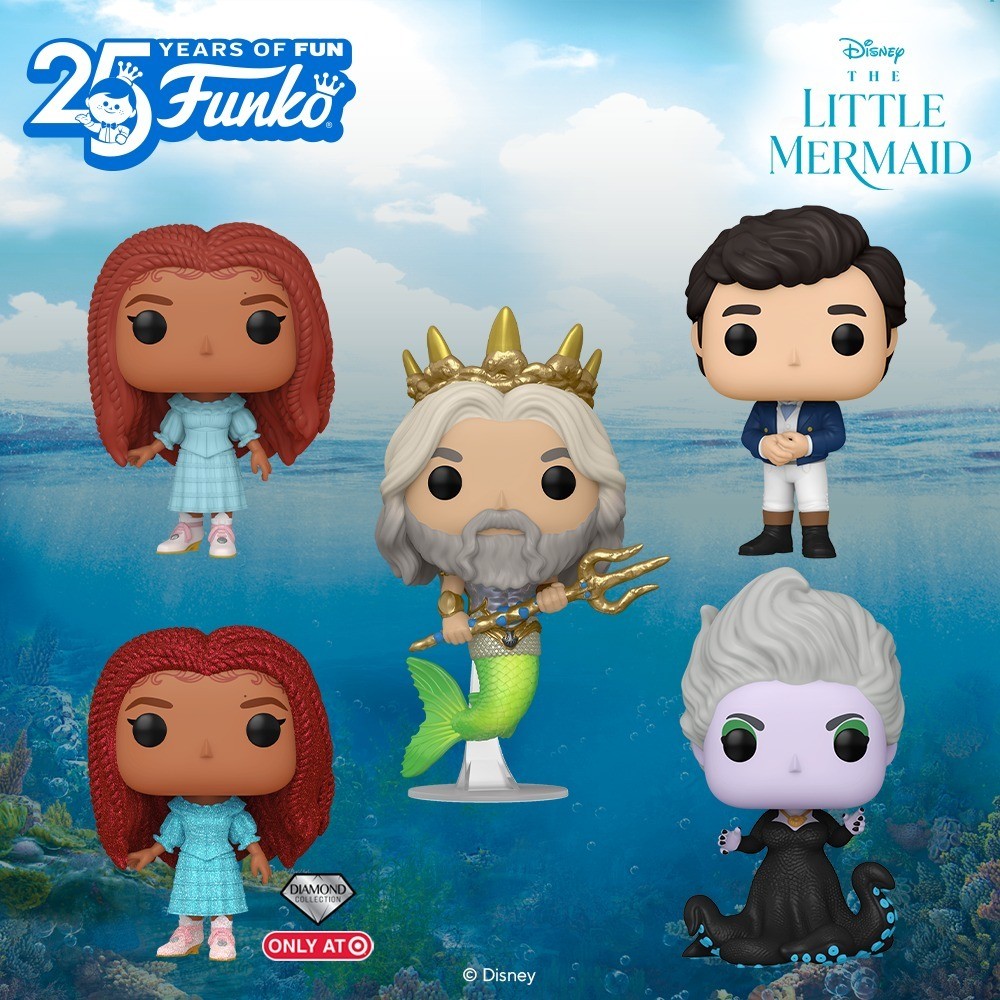 The little mermaid funko pop sale 2019