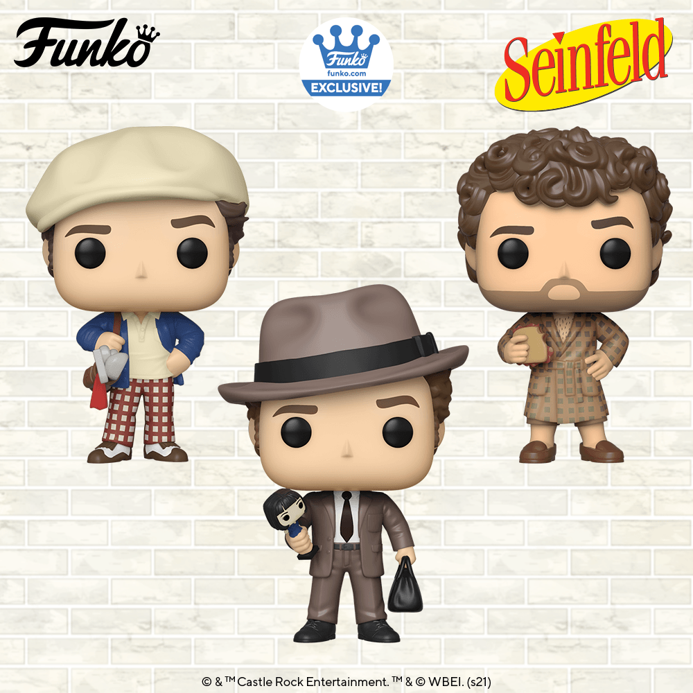 Three new POPs from Kramer (Seinfeld)