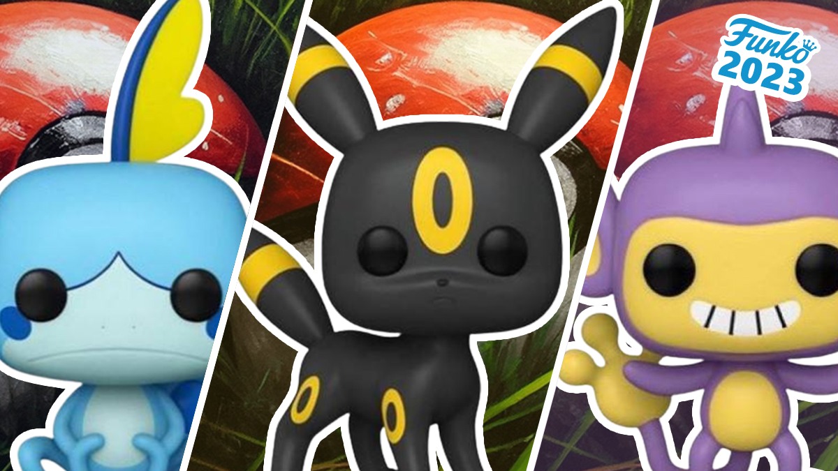 New Pokemon Funko Pops: Umbreon, Aipom, and Sobble