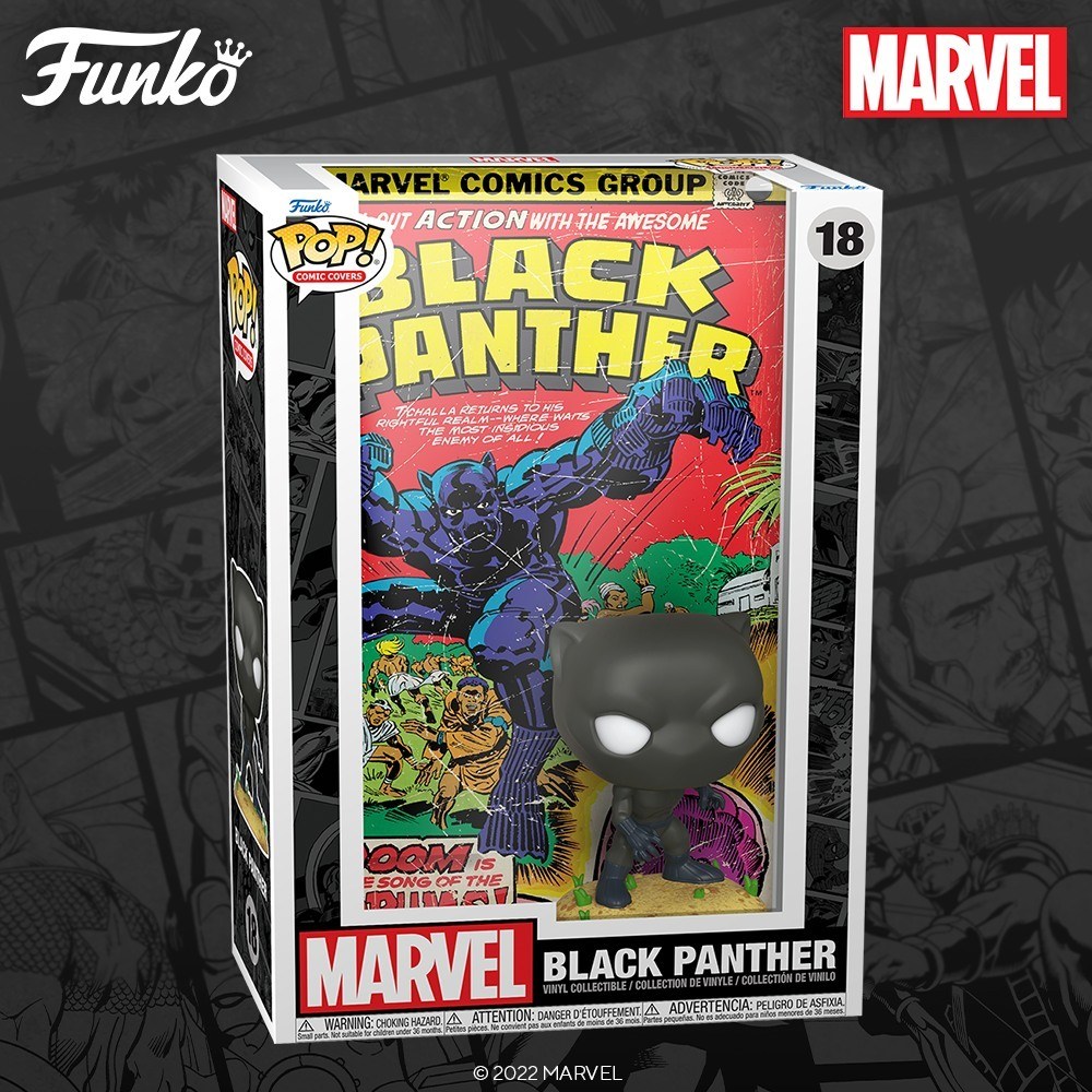 And here are the POP Comic Covers of Black Panther and Shuri | POP! Figures