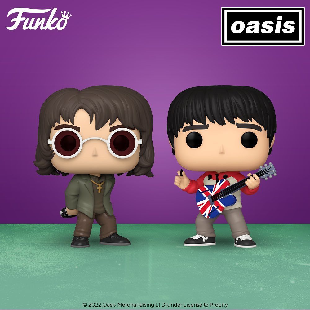 The Oasis band available in Funko POP