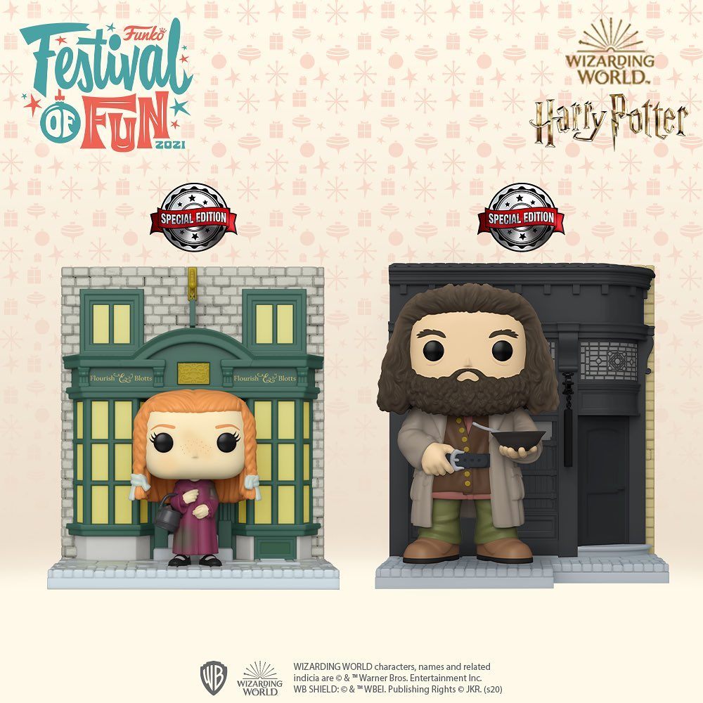 Two new POPs in the Harry Potter Diagon Alley set