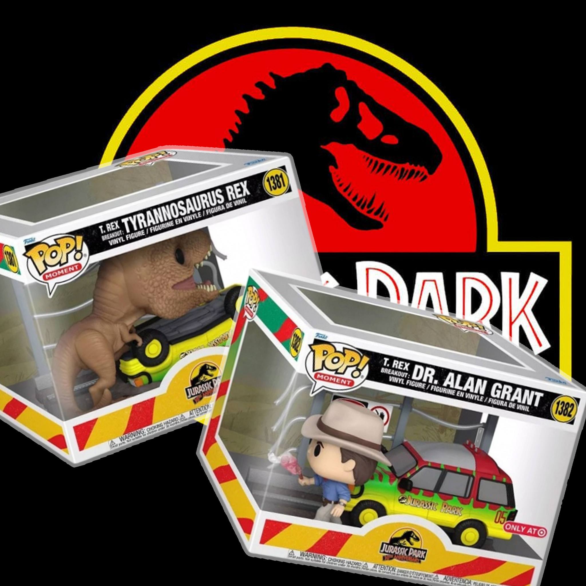 Two exceptional new Jurassic Park Funko POP Moments