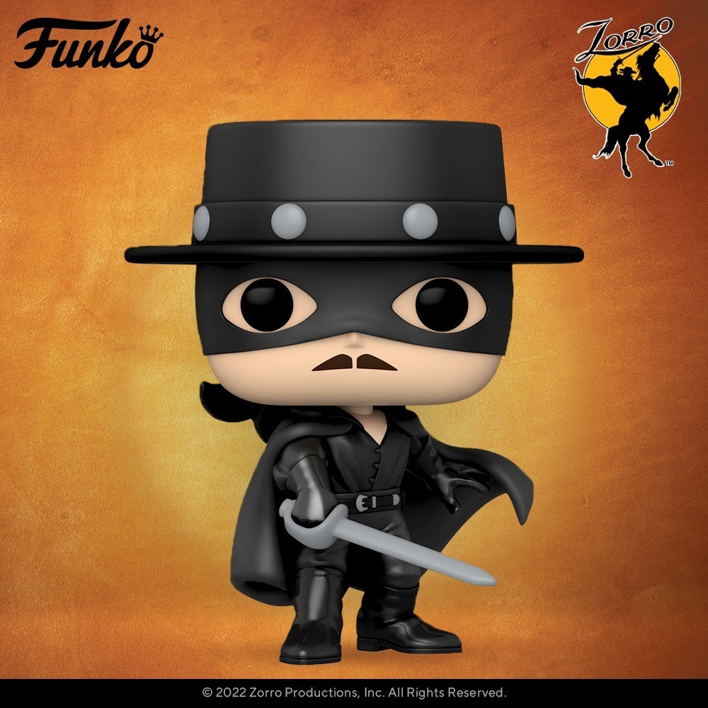 The very first POP of the masked vigilante Zorro