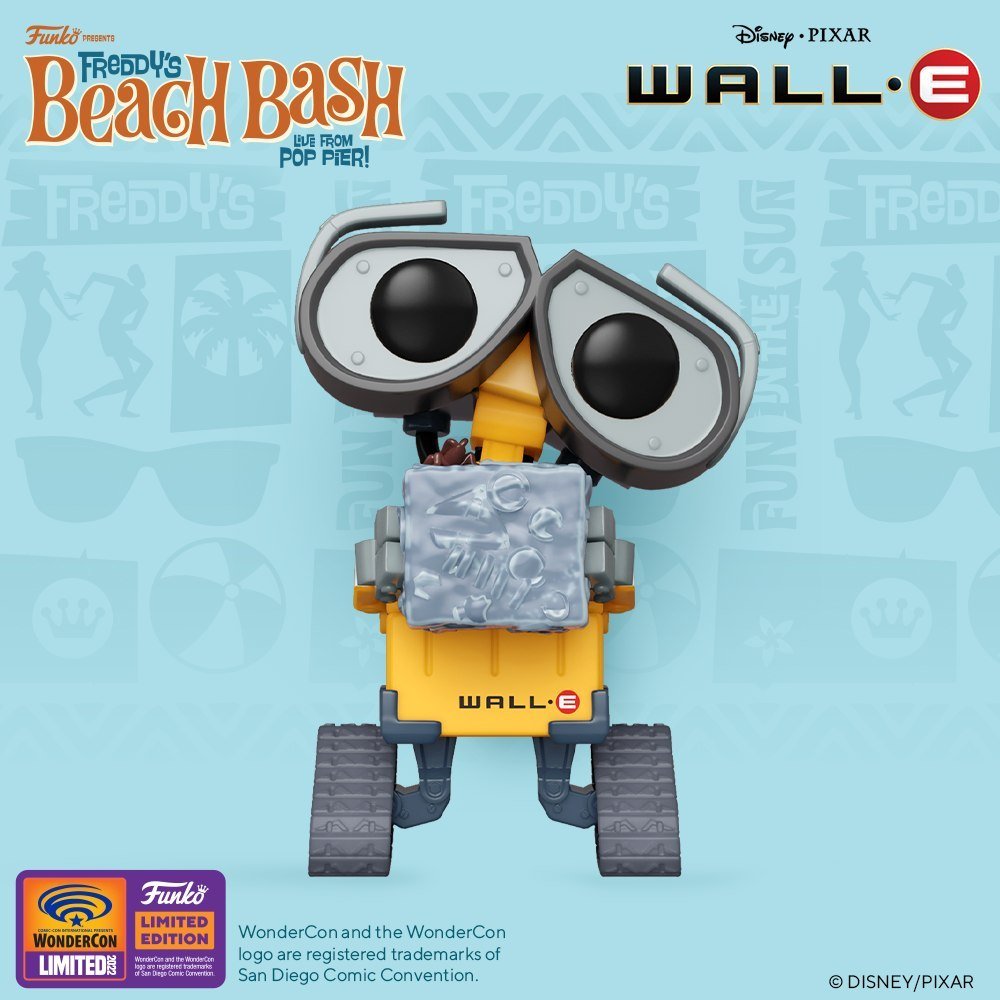 And one more POP for the Pixar robot Wall-E